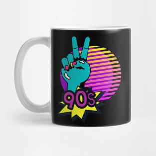 90s Peace Sign Mug